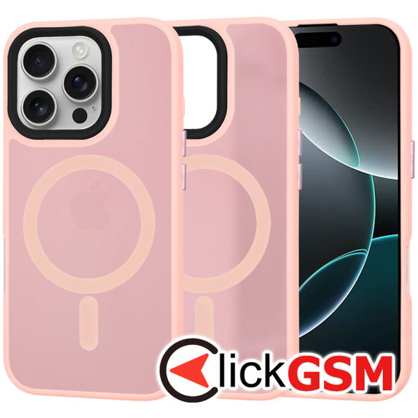 Techsuit - HaloFrost MagSafe Series - iPhone 16 Pro - Pink