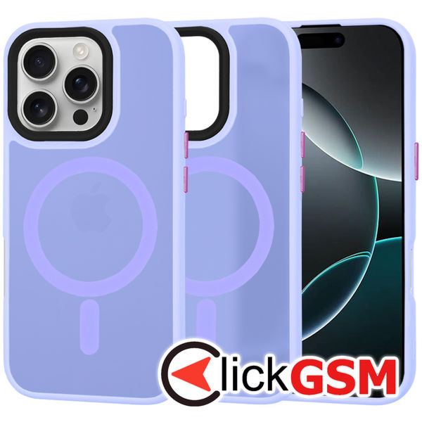 Techsuit - HaloFrost MagSafe Series - iPhone 16 Pro - Light Purple