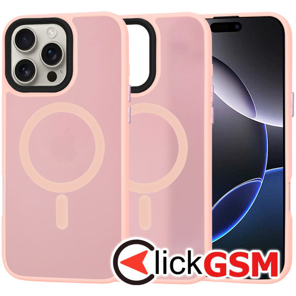 Techsuit - HaloFrost MagSafe Series - iPhone 16 Pro Max - Pink