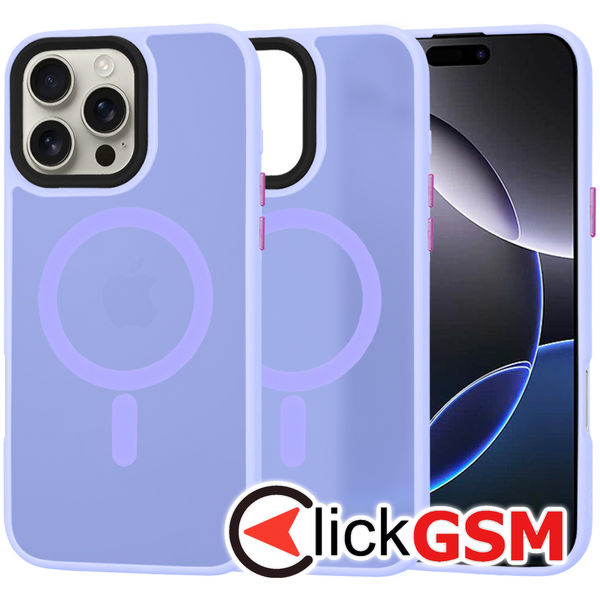 Techsuit - HaloFrost MagSafe Series - iPhone 16 Pro Max - Light Purple