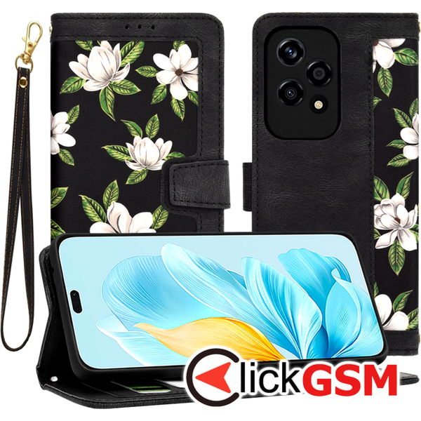 Techsuit - FlipCraft - Honor 200 Lite - Flowers of the Dawn