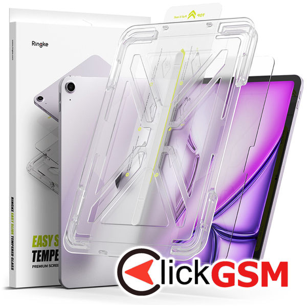 Ringke - Easy Slide Tempered Glass - iPad Air 11 (2024) - Clear