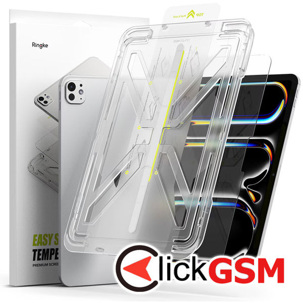 Ringke - Easy Slide Tempered Glass - iPad Pro 13 (2024) - Clear