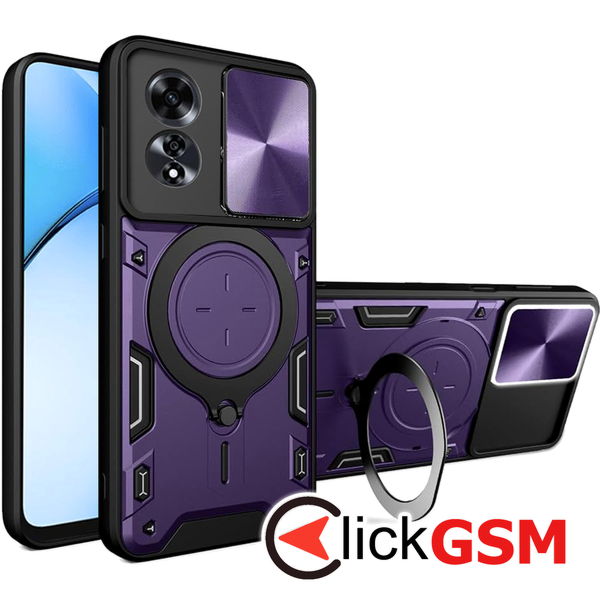 Techsuit - CamGuard Pro - Oppo A60 - Purple