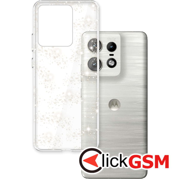 Techsuit - SparkleSkin Series - Motorola Edge 50 Pro - Clear