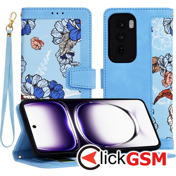 Techsuit - FlipCraft - Oppo Reno12 - Vibrant?Blue