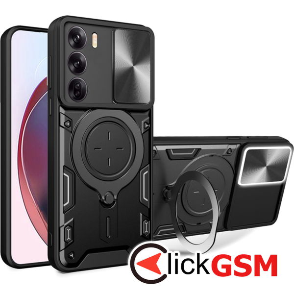 Techsuit - CamGuard Pro - Oppo Reno12 Pro - Black