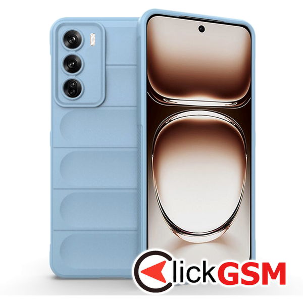 Techsuit - Magic Shield - Oppo Reno12 - Bleu