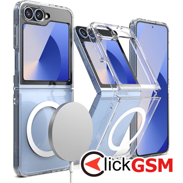 Ringke - Fusion Magnetic - Samsung Galaxy Z Flip6 - Clear