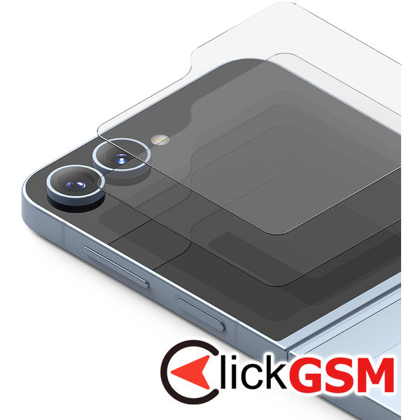 Ringke - Cover Display Tempered Glass (2 pack) - Samsung Galaxy Z Flip6 - Clear