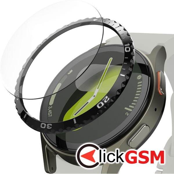 Ringke - Bezel Styling - Samsung Galaxy Watch7?40mm - Black Pattern6 (CB-GW7-40-02)