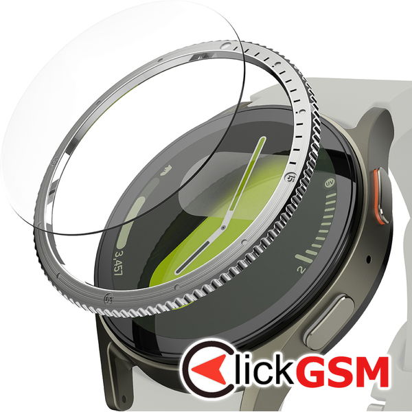 Ringke - Bezel Styling - Samsung Galaxy Watch7?40mm - Silver Pattern7 (CB-GW7-40-03)