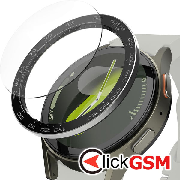 Ringke - Premium Bezel Styling - Samsung Galaxy Watch7?40mm - Black Pattern1 (CB-GW7-40-98)