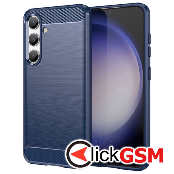 Techsuit - Carbon Silicone - Samsung Galaxy S24 FE - Blue