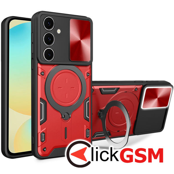 Techsuit - CamGuard Pro - Samsung Galaxy S24 FE - Red