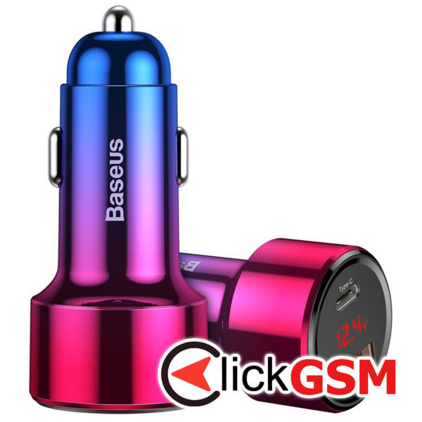 Baseus - Car Charger Magic Series (CCMLC20C-09) - Fast Charging, 45W, USB, Type-C - Multicolor