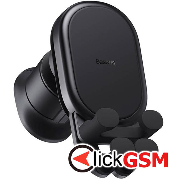 Baseus - Car Holder Pro (SUWX030001) - Stable Gravitational, Wireless Charging, for Air Vent, 15W - Black