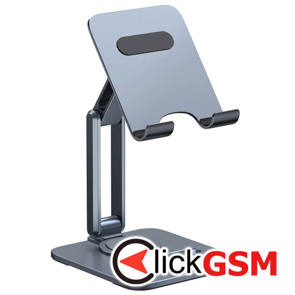 Baseus - Desk Holder Biaxial (B10431801811-00) - for Tablets, Foldable,  Aluminum Alloy - Space Grey
