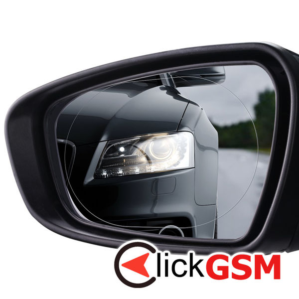 Baseus - (2 pack) Rainproof Film ClearSight (C11853200201-00) - for Car Rearview Mirror, Oval, Waterproof, 0.27mm, 96 x 136mm - Clear