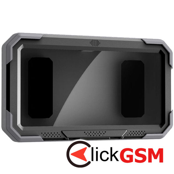 Techsuit - Phone Holder (LC-888) - Wall Box Case, Anti-Fog, with Adhesive Hooks, Waterproof - Black