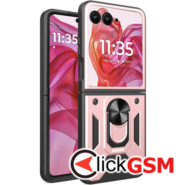 Techsuit - CamShield Series - Motorola Razr 50 Ultra - Rose Gold