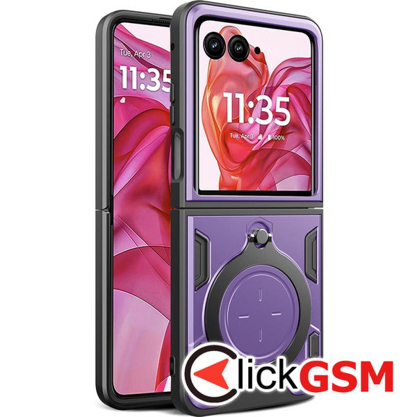 Techsuit - CamGuard Pro - Motorola Razr 50 Ultra - Purple