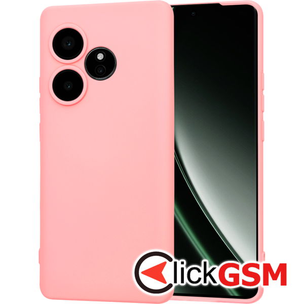 Techsuit - SoftFlex - Realme GT 6 / GT 6T - Chalk Pink