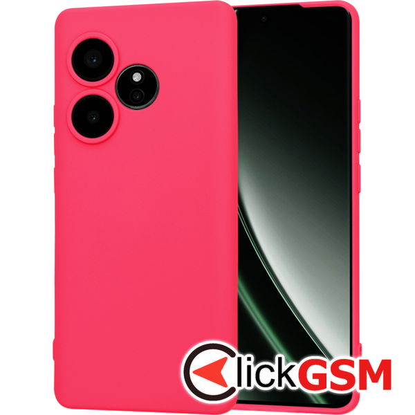 Techsuit - SoftFlex - Realme GT 6 / GT 6T - Hot Pink