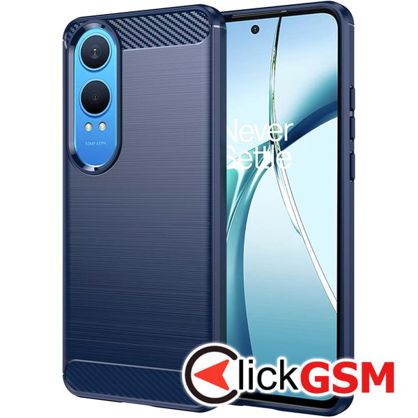 Techsuit - Carbon Silicone - OnePlus Nord CE4 Lite - Blue