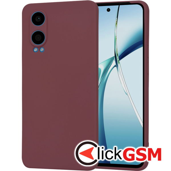 Techsuit - SoftFlex - OnePlus Nord CE4 Lite - Plum Red