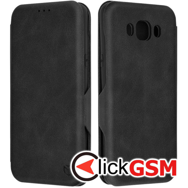 Techsuit - Safe Wallet Plus - Samsung Galaxy J7 2016 - Black