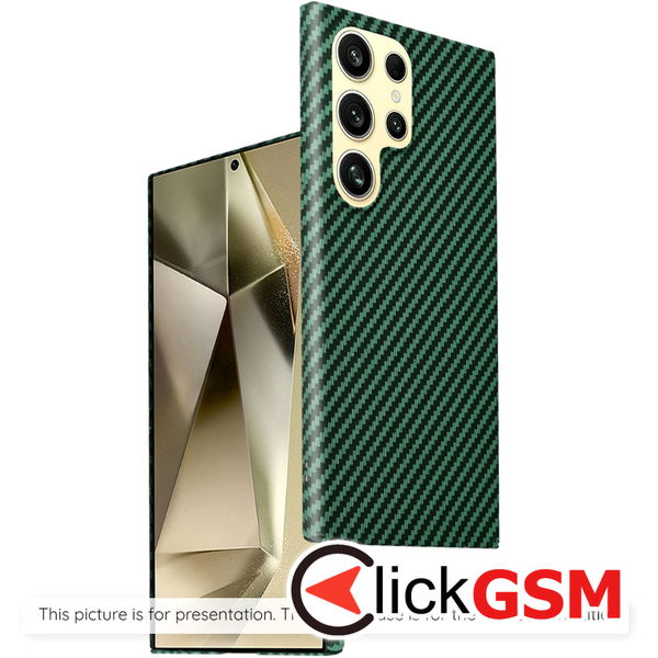 Techsuit - Carbonite FiberShell - iPhone 13 - Green