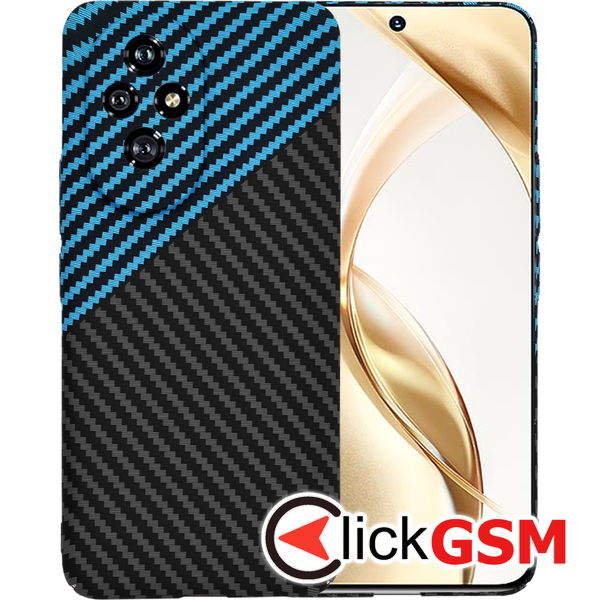 Techsuit - Carbonite FiberShell - Honor 200 - Blue Pulse