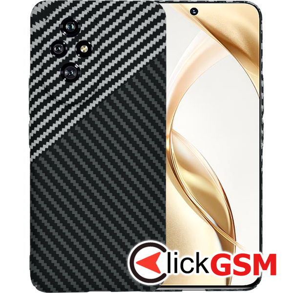 Techsuit - Carbonite FiberShell - Honor 200 - Stealth Gray