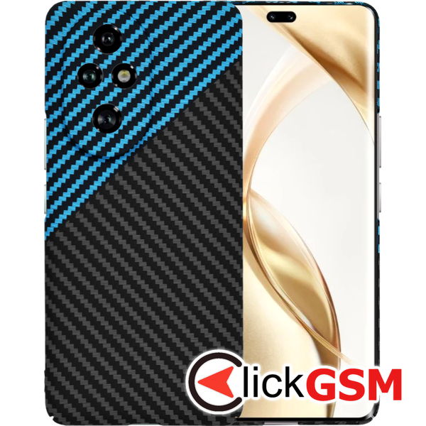 Techsuit - Carbonite FiberShell - Honor 200 Pro - Blue Pulse