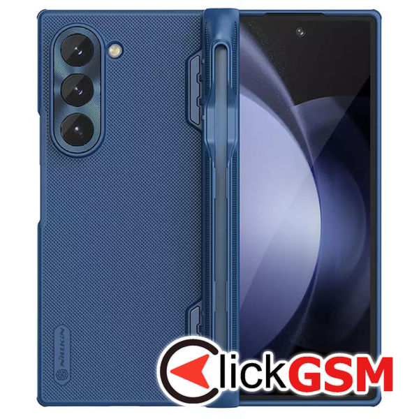 Nillkin - Super Frosted Shield Pen Holder - Samsung Galaxy Z Fold6 - Blue