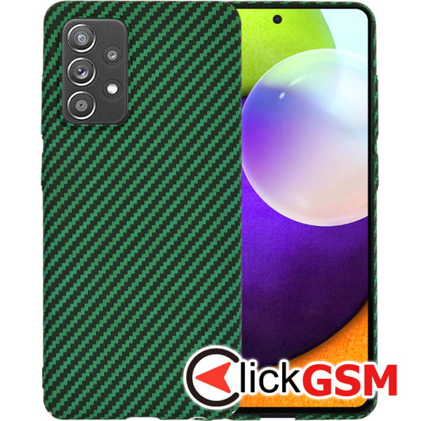 Techsuit - Carbonite FiberShell - Samsung Galaxy A52 4G / A52 5G / A52s 5G - Green