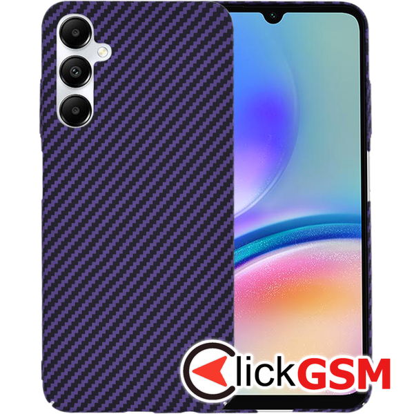 Techsuit - Carbonite FiberShell - Samsung Galaxy A05s - Purple