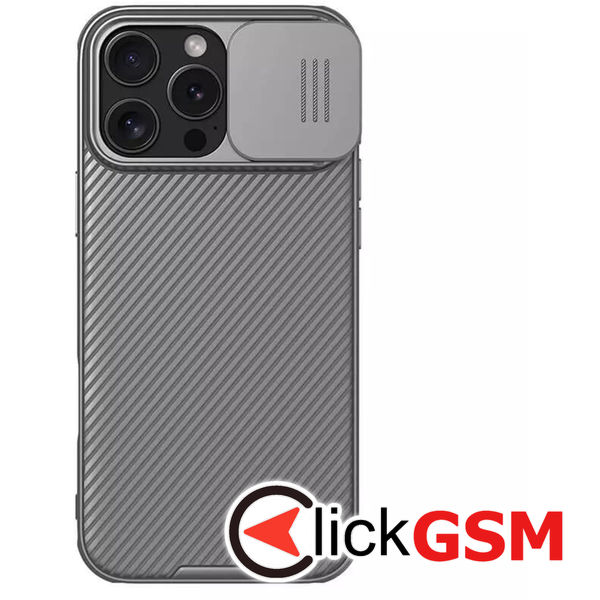 Nillkin - CamShield Pro - iPhone 16 Pro Max - Titanium Gray