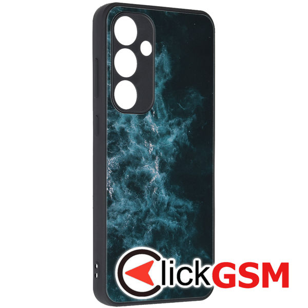 Techsuit - Glaze Series - Samsung Galaxy S24 FE - Blue Nebula