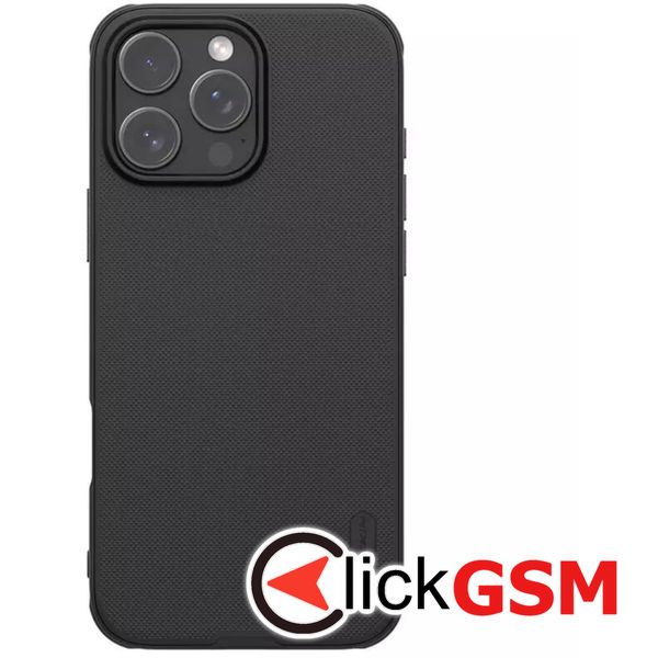 Nillkin - Super Frosted Shield Pro Magnetic - iPhone 16 Pro Max - Black