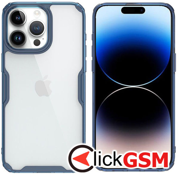 Nillkin - Nature TPU Pro Case - iPhone 16 Pro Max - Blue