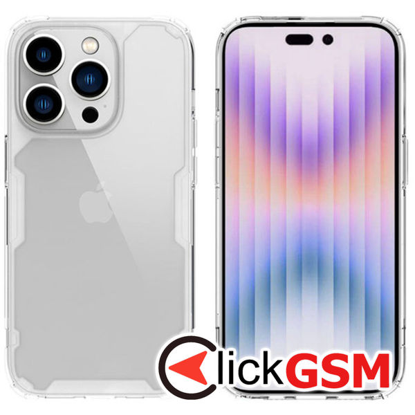 Nillkin - Nature TPU Pro Case - iPhone 16 Pro Max - Transparent