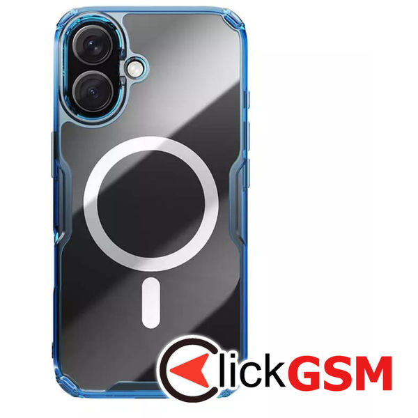 Nillkin - Nature TPU Pro Magnetic Case - iPhone 16 Plus - Blue