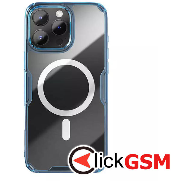 Nillkin - Nature TPU Pro Magnetic Case - iPhone 16 Pro Max - Blue