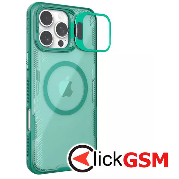 Nillkin - Iceblade Prop Magnetic (with Camera Cutout) - iPhone 16 Pro - Green