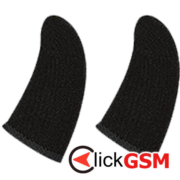 Techsuit - Mobile Gaming Finger Sleeve (FS1-02) - for Peaceful Elite, King of Glory, Call of Duty - Black