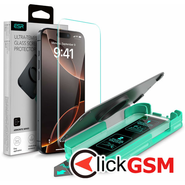 ESR - Armorite Screen Protector - iPhone 16 Pro - Clear