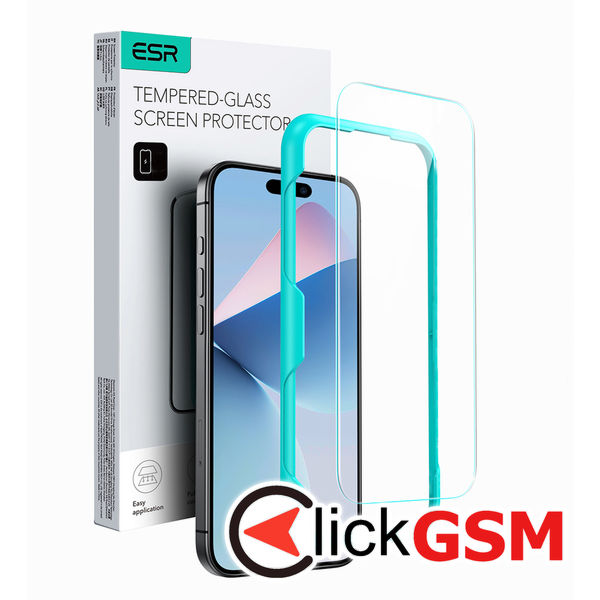 ESR - Tempered Glass - iPhone 16 Pro Max - Clear