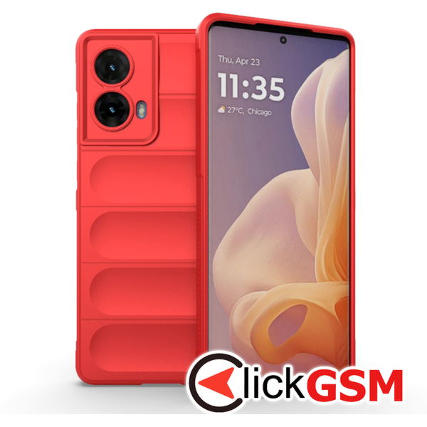 Techsuit - Magic Shield - Motorola Moto G85 - Red